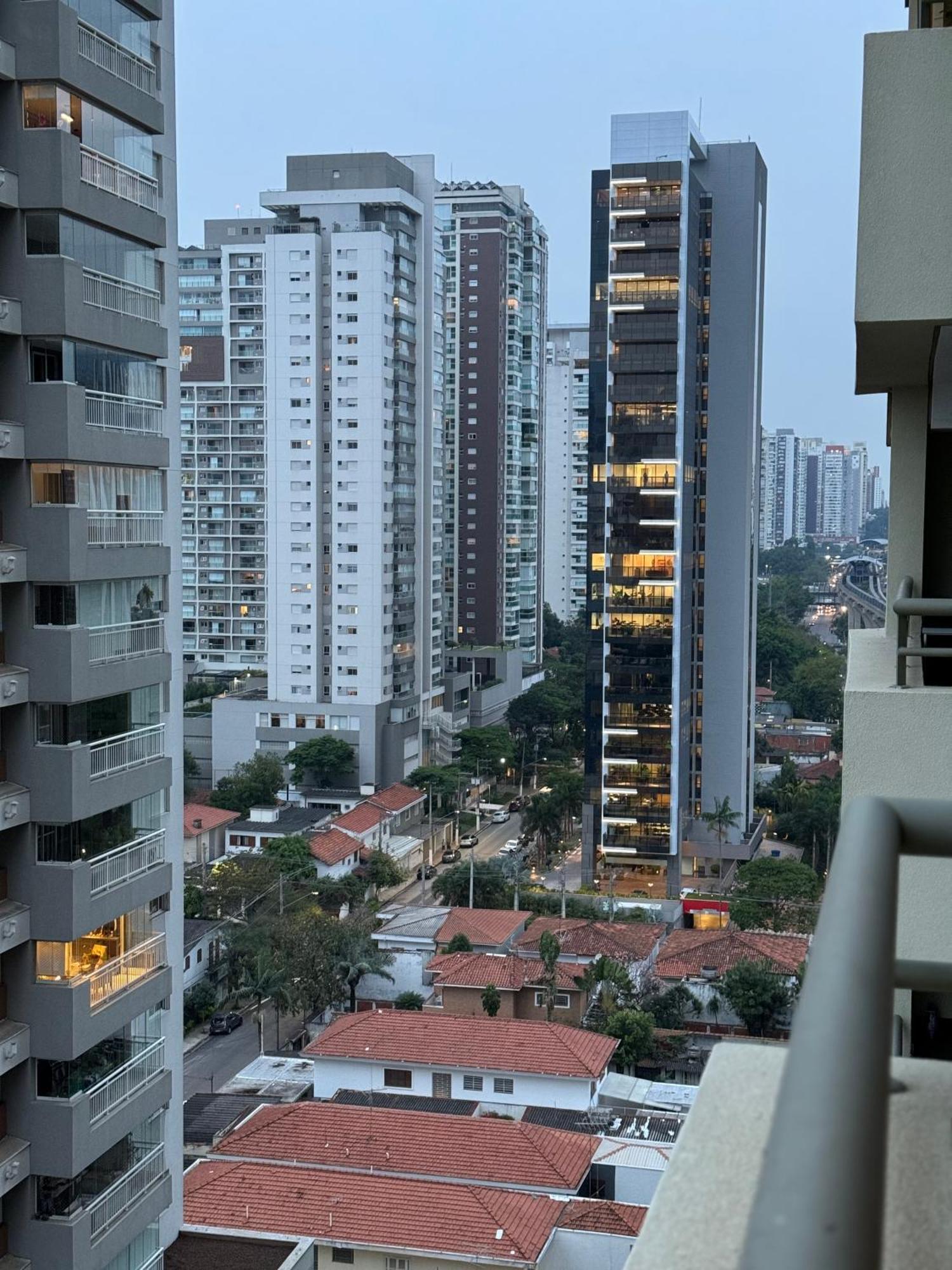 Flat No Brooklin Sp Aparthotel Sao Paulo Bagian luar foto